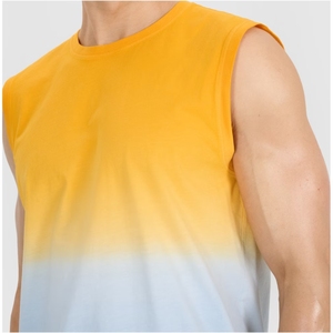เสื้อกล้ามผู้ชายแขนกุดผ้าฝ้ายระบายอากาศได้ดีมีสไตล์และทันสมัย - Product Image 4