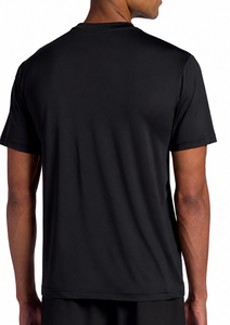 Camiseta de Manga Corta Casual con Cuello Redondo 100% Algodón para Hombre, Marca AMY, Corte Regular, Logotipo Personalizado en Relieve, Transpirable, Lisa, Venta al Por Mayor - Product Image 3