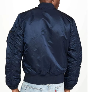 Blouson bomber pour homme de haute qualité, sublimation, prix bas, logo personnalisé, prix de gros, blouson bomber pour homme. - Product Image 4
