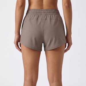 Ropa Deportiva para Mujer, Shorts de Gimnasio, Cintura Elástica, Secado Rápido, Spandex, Poliéster, Shorts para Correr, Shorts Deportivos - Product Image 4