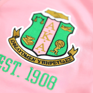 เสื้อคาร์ดิแกนปักเลื่อมสีชมพูเขียว แบรนด์ AKA  แบบติดกระดุม  แขนเสื้อวิบวับ  แฟชั่นแจ็คเก็ตผู้หญิง  ทันสมัย  ชุดเก๋ไก๋ - Product Image 3