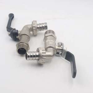 Grifo de Agua de Aleación de Zinc Pulido de 1/2 y 3/4 Pulgadas para Jardín y Lavadora, Precio de Fábrica, Proveedor OEM ODM - Product Image 4