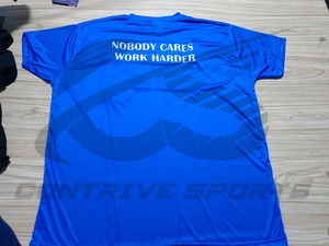 รับสกรีนเสื้อยืด พิมพ์ลายเสื้อยืดพร้อมโลโก้ สำหรับผู้ชาย แบรนด์ของคุณเอง เสื้อยืดโปรโมชั่น เสื้อยืด MMA แบบกำหนดเอง พร้อมป้ายกำกับสั่งทำ - Product Image 3