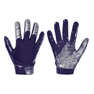 High Quality Leather Football Gloves Professional Custom Design Lightweight Eco-Friendly Adjustable Wrist Strap for Sale - Product Image 1