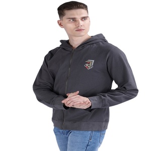 Los exportadores que venden el logotipo personalizable impreso de gran tamaño en blanco de peso pesado nuevas sudaderas con capucha de lana informal para hombres en stock para la venta - Product Image 1