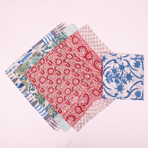 Pañuelos de Algodón Estampados de Lujo Hechos a Mano, Multicolores, Florales, Vintage, Clásicos, para Adultos, Accesorios de Verano - Product Image 3