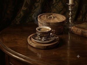 Wooden Eco-Friendly Heat Resistant Cute Design Cup <b>Coasters</b> Reusable <b>Table</b> Protection Mats for Coffee Tea Drinks Best Price - Product Image 2