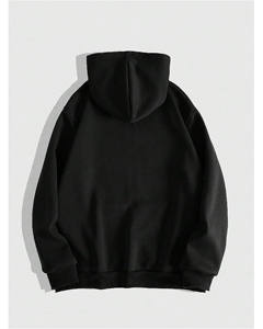 Sudadera con Capucha para Hombre, Cálida, Sólida, con Cierre Completo, Forro Interior Acogedor, Secado Rápido, Transpirable, con Bolsillo, para Uso Diario en Invierno - Product Image 3