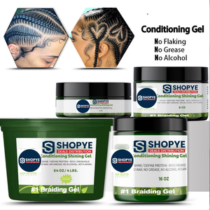 Gel Coiffant Tresses Privées 64 oz – Fixation Forte Sans Résidu, Cire Brillante pour Locks, Gel Pur Réparateur Cheveux Unisexe - Product Image 4