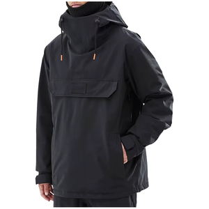 Hot Selling Custom Logo Printed Winter Ski Snowboard Jacket Waterproof Windproof Breathable Anti-UV Insulated Zipper Hoodie - Product Image 6