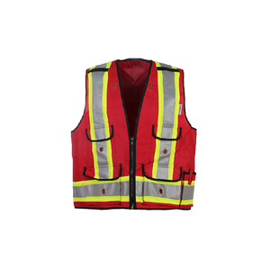 Gilet de sécurité réfléchissant durable pour chantiers de construction, gilet de sécurité au travail, ajustement confortable avec sangles réglables, gilet de sécurité professionnel - Product Image 4