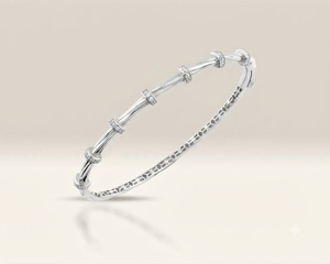 Pulsera de Oro Rosa de 14K con Diamante de Laboratorio de 0.20ct, Diseño Trenzado y Eslabones en Tono Bar, con Eslabón Decorativo Elegante, Set de Regalo Personalizado - Product Image 2