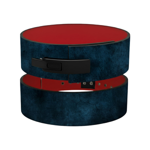 Ceinture de levage en cuir de vachette noir et jaune à motif de frappe, 10 mm, protection avancée pour levage lourd, soutien du tronc, usage intensif, antidérapante - Product Image 6