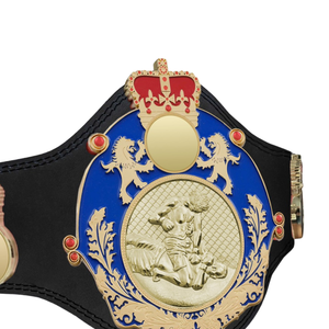 Ceinture de champion de boxe personnalisée, cuir de haute qualité avec détails dorés, souvenir de champion de boxe - Product Image 3