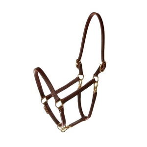 Cabestro de Cuero Italiano de Primera Calidad para Entrenamiento de Caballos, Marca AL RAHMAN TACKS, Tamaño y Logotipo Personalizables - Product Image 1