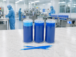 Embouts de micro-applicateurs dentaires jetables, micro-brosses pliables de précision, manuelles, classe I, non pelucheuses, fournisseur ISO d'INDE - Product Image 3