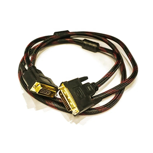 Cable DVI a DVI Macho a Macho, Trenzado en PVC, 24+1, Video y Datos 1080P, para Monitor de Computadora y HDTV - Product Image 2