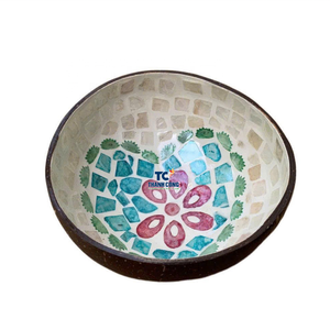 Fabricant professionnel de bols en noix de coco, solution écologique pour la restauration et la décoration, bols en noix de coco naturels du Vietnam - Product Image 1