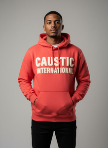 Sweat-shirt à capuche personnalisé pour femme, 500 GSM, épais, avec impression en relief, coupe oversize courte et carrée, effet délavé à l'acide, en molleton épais gaufré, OEM - Product Image 6
