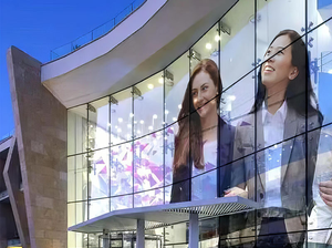 Pantalla de película LED holográfica transparente para interiores de transparencia 90% P2.5 ~ P50 - Product Image 5