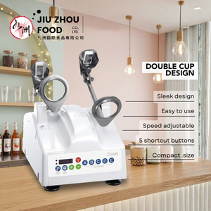 Machine à secouer les boissons automatique commerciale Jiuzhou _ SK300 à double gobelet pour Bubble Tea - Fournisseur d'équipement pour Bubble Tea de Taïwan - Product Image 1