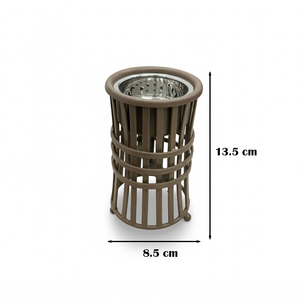 Quemador de Incienso Metálico de Diseño Elegante, Duradero y Ecológico, Marca White Royals, para Aromaterapia Islámica, Hecho a Mano - Product Image 6