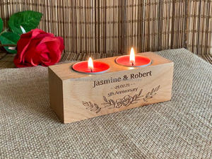 Portavelas elegante de latón con forma de loto, decoración espiritual para templo, meditación e iluminación del hogar - Product Image 3