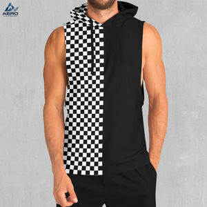 Nouvelle Arrivée – Sweat à Capuche Sans Manches pour Homme, Qualité Premium, Couleurs Blanc et Noir, Tendance Actuelle, Meilleur Prix - Product Image 3