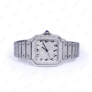 นาฬิกาผู้หญิงรุ่น Fully Iced Out ประดับเพชรโมอิสซาไนต์ - Product Image 2