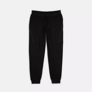 Pantalon décontracté pour homme de qualité supérieure, taille élastique, coupe ample, jambe droite, pantalon de jogging uni en polyester/coton - Product Image 5