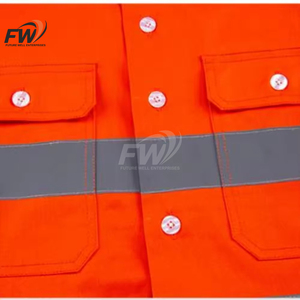 Camiseta de seguridad de alta visibilidad nueva, económica, lista para enviar, transpirable, ropa de trabajo para hombre, manga corta, reflectante, tipo polo. - Product Image 3