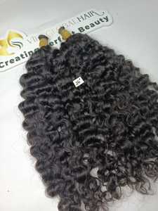 VIETGLOBALHAIR 100% cheveux humains vietnamiens bruts cheveux vierges birmans bouclés de qualité pas de peluches pas d'enchevêtrement pas de poils d'animaux - Product Image 5