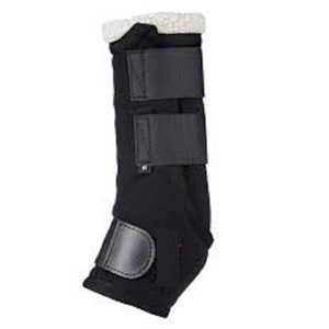 Bottes de brossage pleine grandeur en cuir PU et fausse fourrure, légères et respirantes, pour l'équitation et l'équipement équestre - Product Image 6