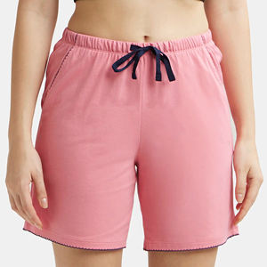 Pantalones Cortos Deportivos Personalizados con Bordado, Pantalones Cortos Deportivos de Algodón Francés con Estampado de Serigrafía de 5 Pulgadas para Mujer - Product Image 1