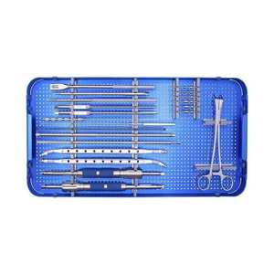 Juego de Instrumentos Manuales de Acero Inoxidable para Tornillos Pediculares Espinales, Reutilizable, Certificado CE, Kit de Herramientas de Cirugía Ortopédica para Veterinaria - Product Image 3