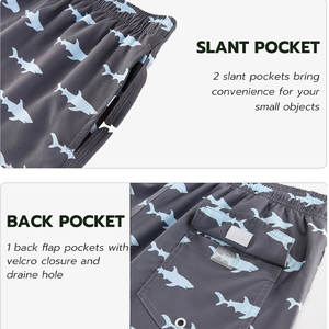 Shorts de Baño para Hombre de Secado Rápido, Transpirables, Ligeros y Elegantes, con Cierre de Cordón, 100% Poliéster, para la Playa - Product Image 4