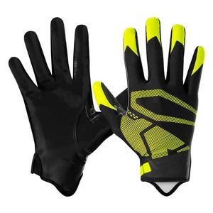 Guantes Profesionales Transpirables Antideslizantes de Silicona para Entrenamiento y Partido de Fútbol Americano, Guantes de Receptor con Servicio OEM - Product Image 4