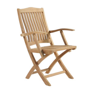 Sillas plegables en oferta, hechas de madera de teca, ideales para la terraza de la casa, con un diseño moderno y de buena calidad. - Product Image 3