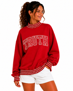Sudadera de Forro Polar Oversize de Cuello Alto para Mujer, la Más Vendida, con Diseño Personalizado Frontal, al por Mayor, Calidad Premium Casual - Product Image 1
