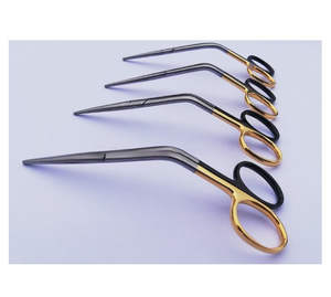 Tijeras Quirúrgicas Dentales Dorsales de Alta Calidad, Tijeras Manuales con Punta Afilada de 14 cm, Acero Inoxidable, Certificación CE, Instrumentos de Clase I - Product Image 2