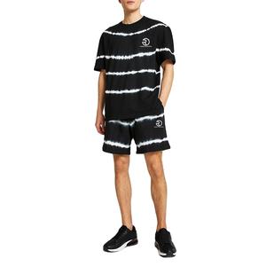 Nouveauté Ensemble été décontracté 2 pièces pour homme T-shirt et short en coton imprimé à séchage rapide personnalisés - Product Image 4