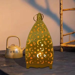 Farol Colgante Marroquí, Farol de Metal Retro Vintage para Decoración del Hogar y Ambiente - Product Image 4