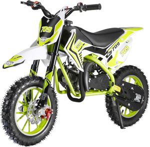 NOUVEAU Pocket Bike de Course 49cc, Mini Moto Tout-Terrain à Essence Économique avec Moteur 2 Temps, Freins à Disque (Avant/Arrière), Transmission par Chaîne - Product Image 1