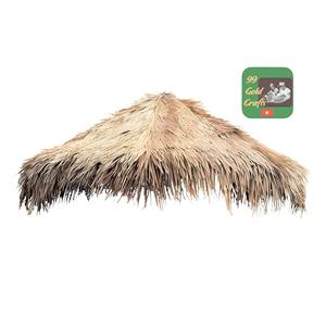 Parasol en feuilles de palmier naturelles, 1,8 mètre, taille compacte, pour la décoration de la plage - Product Image 4