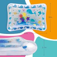 Tapis de jeu aquatique de qualité supérieure pour nourrissons et tout-petits Tapis de jeu aquatique pour bébé gonflable de qualité supérieure