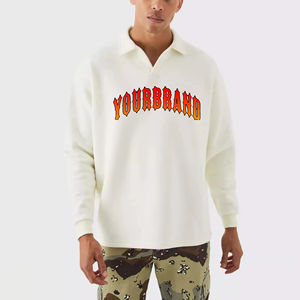 Camiseta de Golf Personalizada para Hombre, Bordada, 100% Algodón, Tejido Sólido, Secado Rápido, Manga Larga, Fitness, con Logo Impreso OEM - Product Image 1