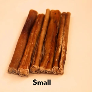 Snack Seco de Cuerno de Búfalo Trenzado de Primera Calidad, Ecológico, Bajo en Grasa, Estilo Natural, en Bolsas para Perros Medianos a Grandes y Cachorros - Product Image 1