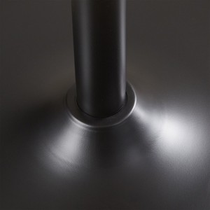 Mesa de Bar redonda alta con muebles de barra de madera maciza Muebles comerciales Diseños industriales modernos al mejor precio - Product Image 2