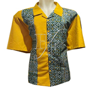 Vêtements hawaïens colorés, chemises Aloha pour hommes à imprimé africain