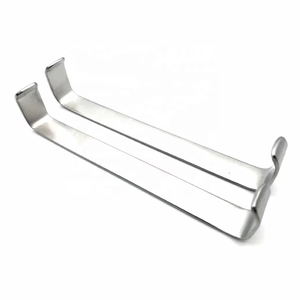 Juego de 2 Retractores Farabeuf Premium de Acero Inoxidable, Instrumentos Quirúrgicos Veterinarios Ortopédicos de 12 cm y 15 cm, Kit con Certificación CE ISO - Product Image 2